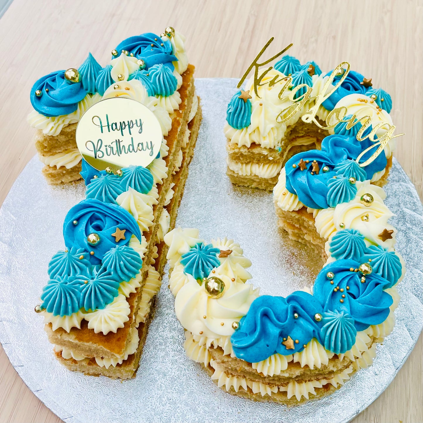 MacyM’s Buttercream Number/Letter Cakes