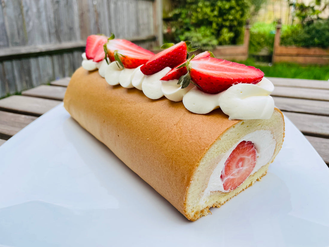 Japanese Whipped Cream Cake Rolls