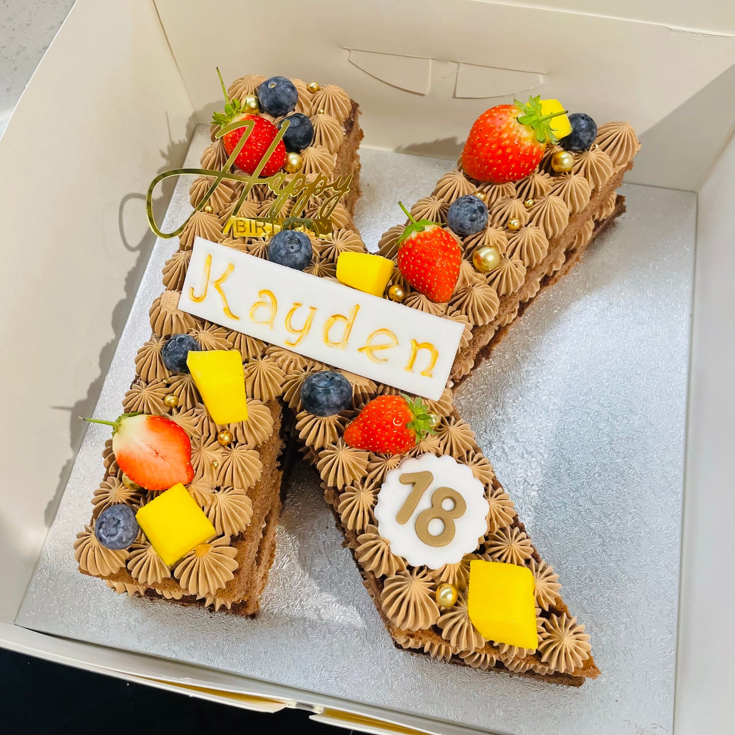 MacyM’s Buttercream Number/Letter Cakes