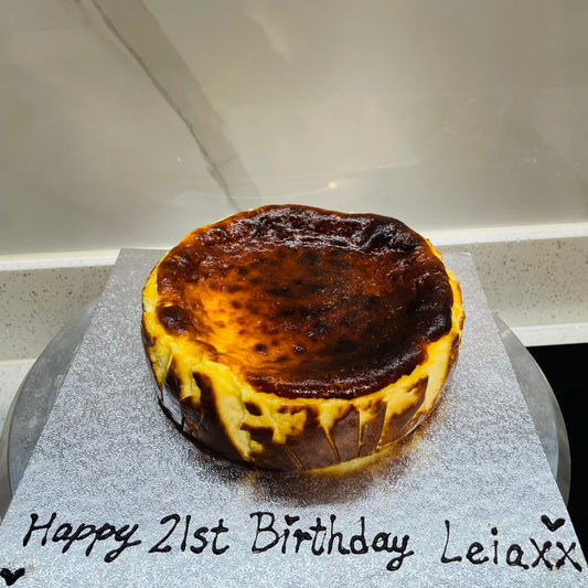 MacyM’s Handmade Burnt Basque Cheesecake