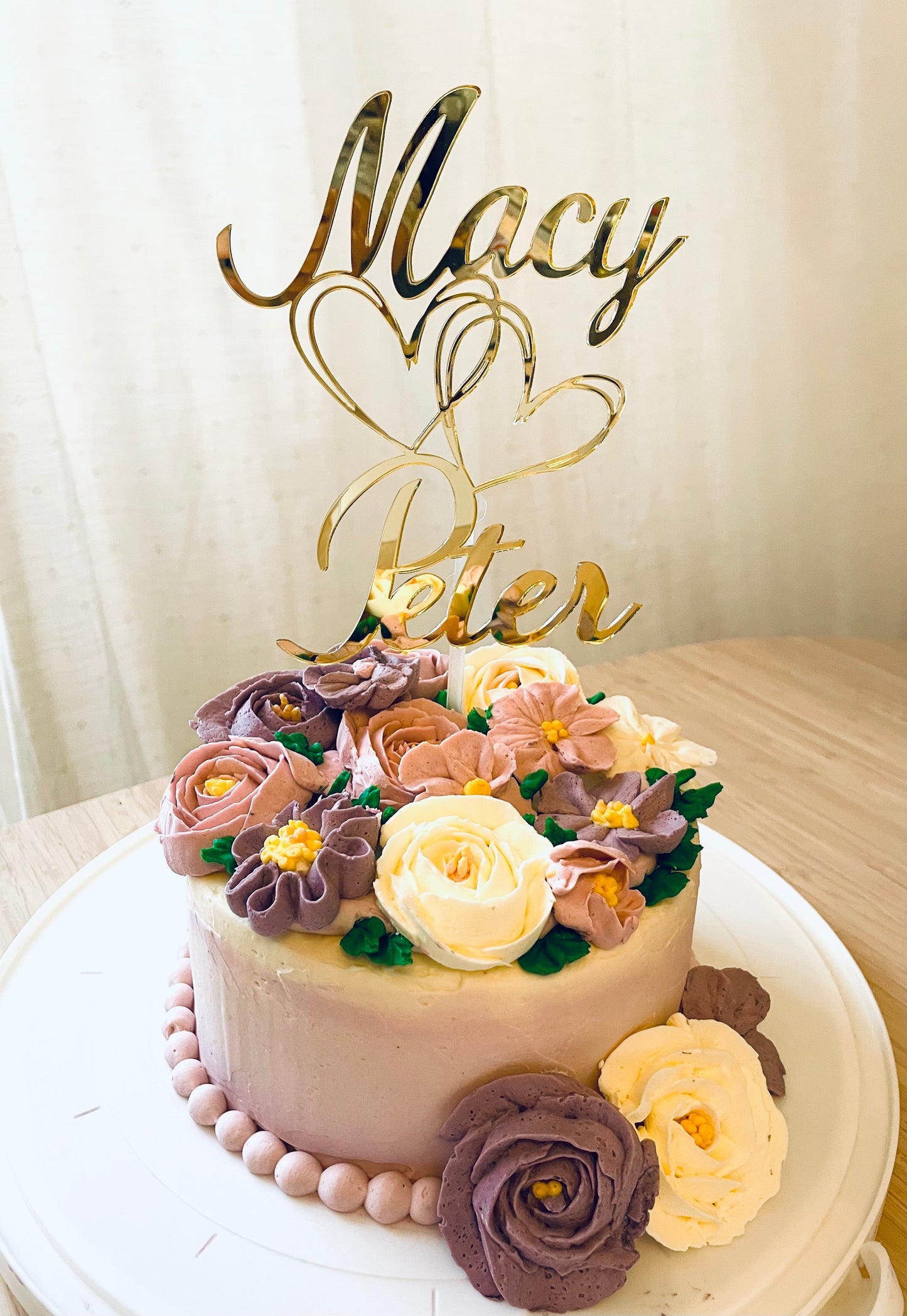 MacyM’s Custom-made Buttercream Cake