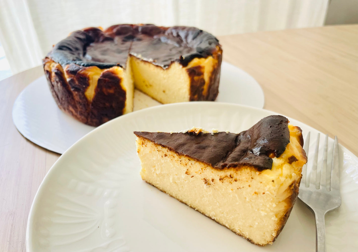 MacyM’s Handmade Burnt Basque Cheesecake