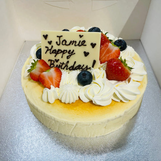 MacyM’s Handmade Japanese Cheese Cake  6” - 7” Cakes