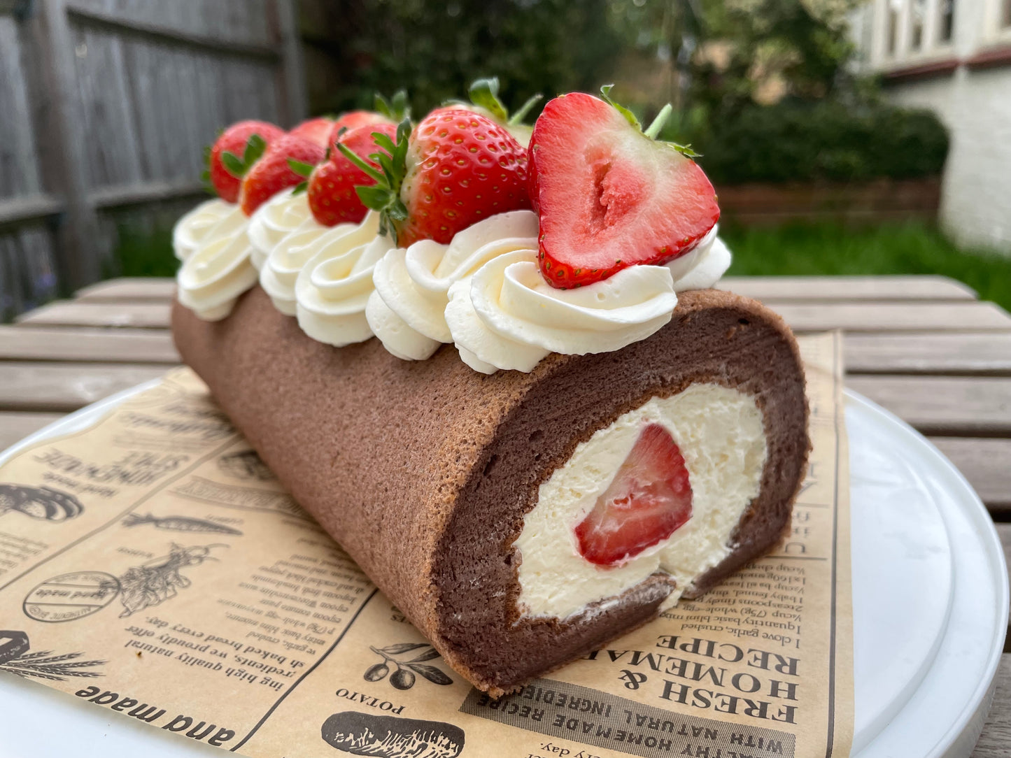 Japanese Whipped Cream Cake Rolls / Swiss Rolls