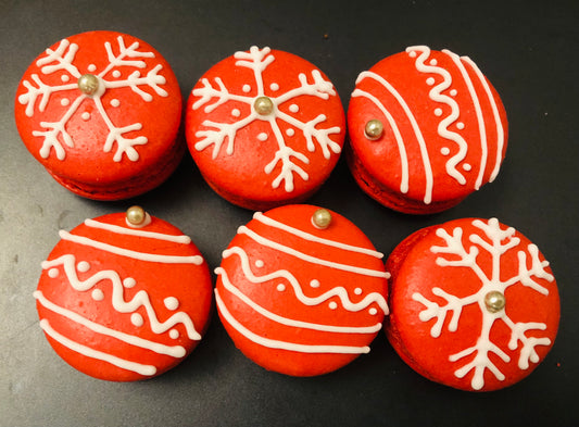 Christmas Macarons