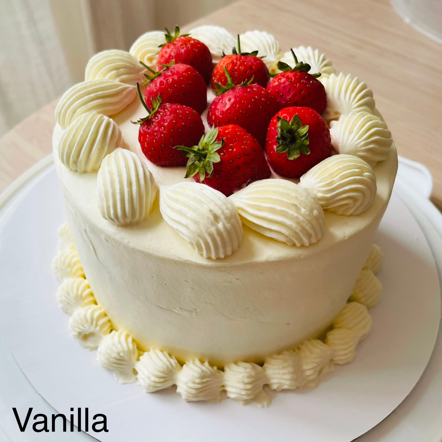 MacyM’s Whipped Cream Cake - 6”-8” Cakes